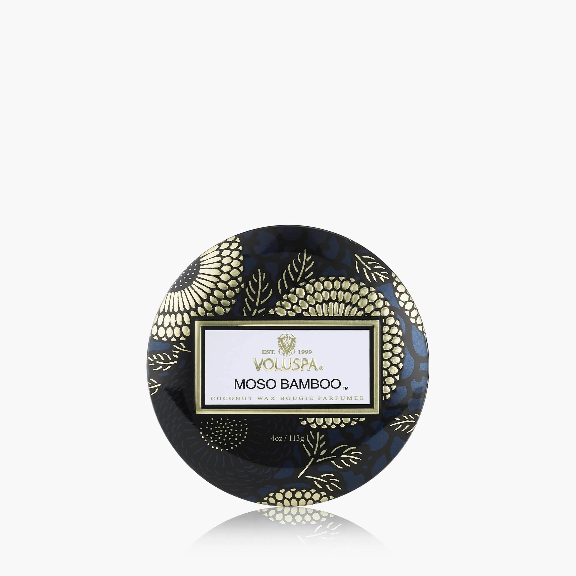 Moso Bamboo Mini Tin Candle - Coconut Wax product