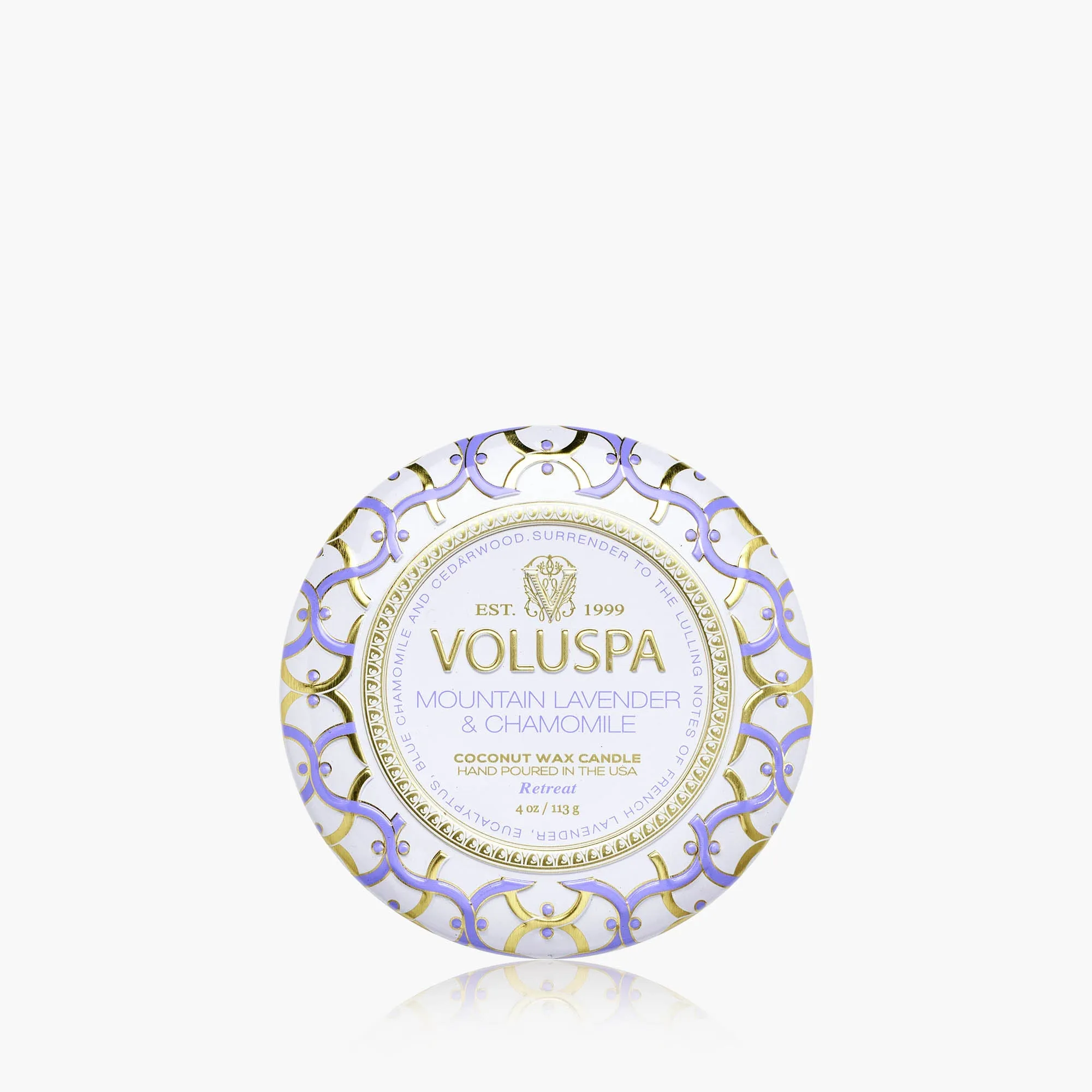 Mountain Lavender & Chamomile Mini Tin Candle product