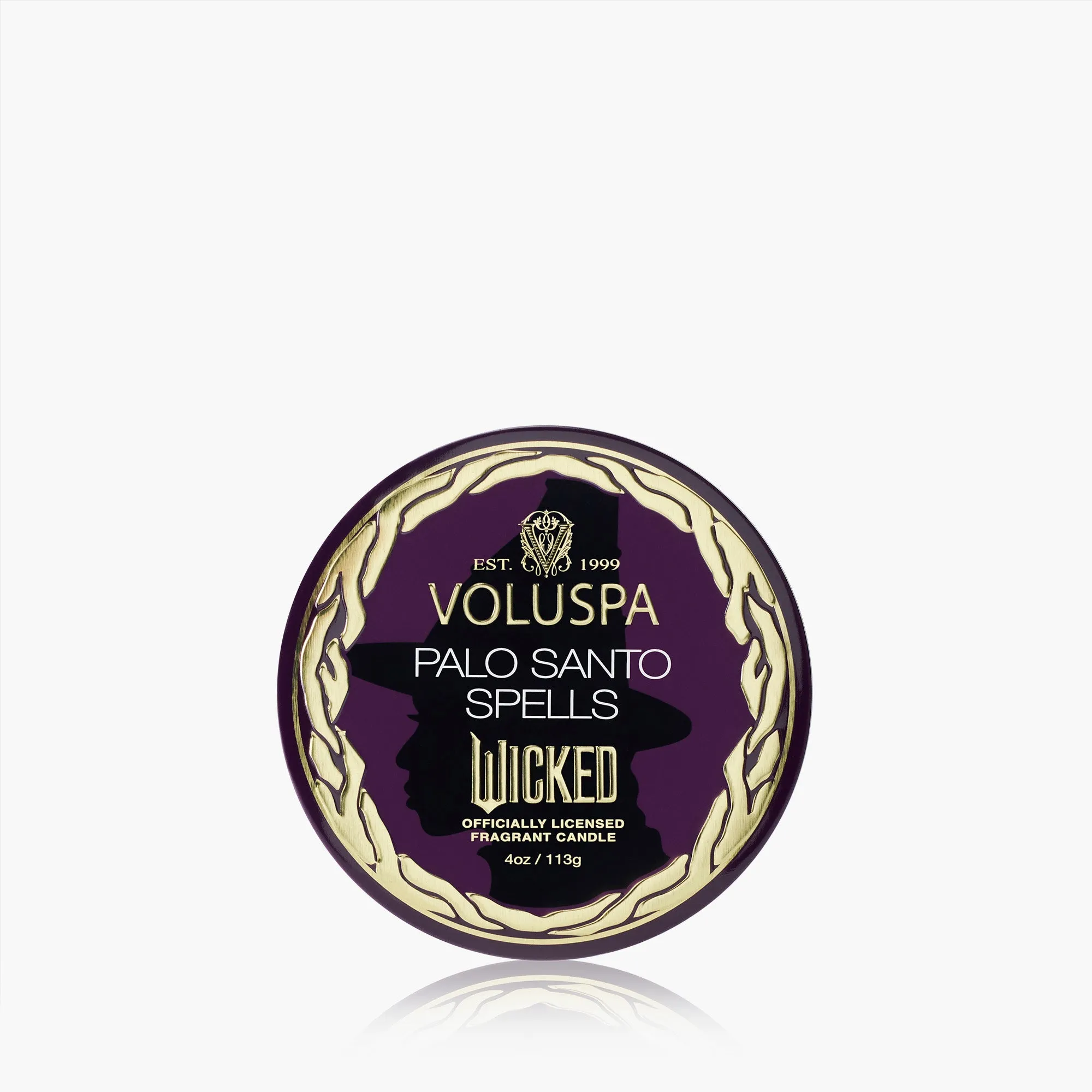 Palo Santo Spells Mini Tin Candle - Purple product