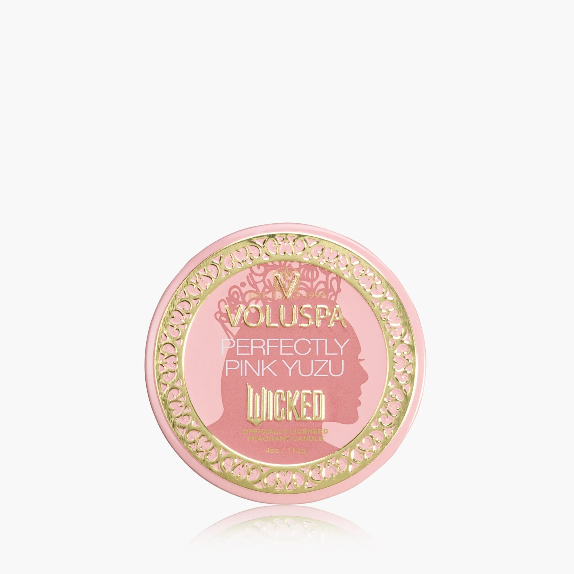 Perfectly Pink Yuzu Mini Tin Candle - Pink product
