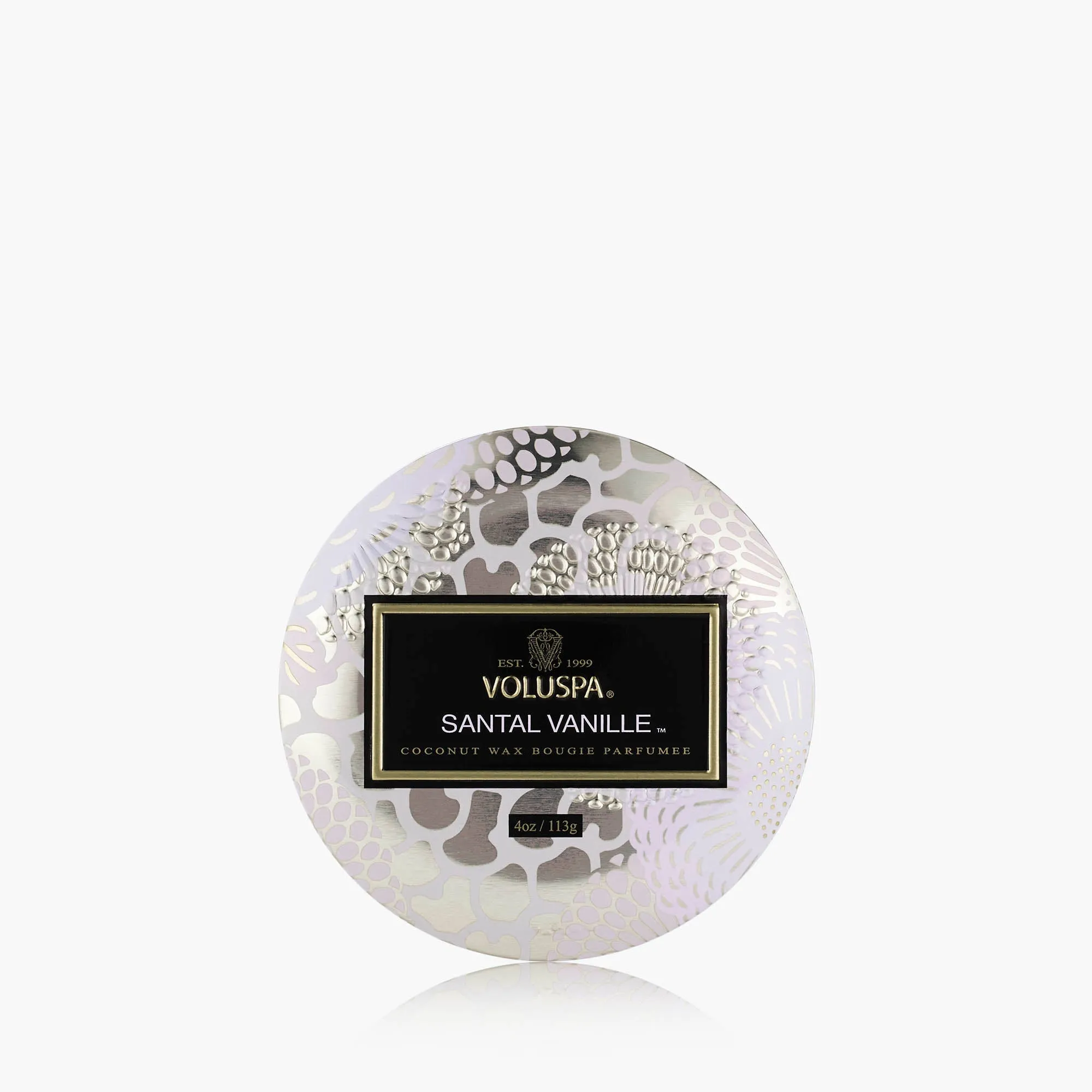 Santal Vanille Mini Tin Candle - Coconut Wax product