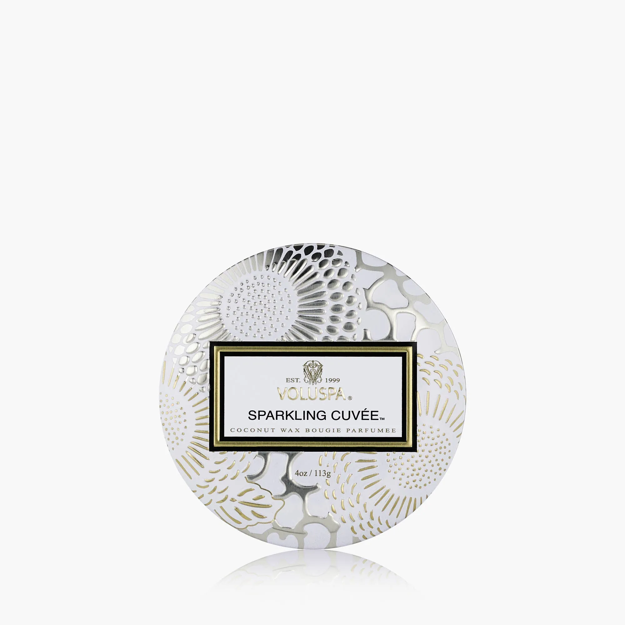 Sparkling Cuvée Mini Tin Candle - Coconut Wax product