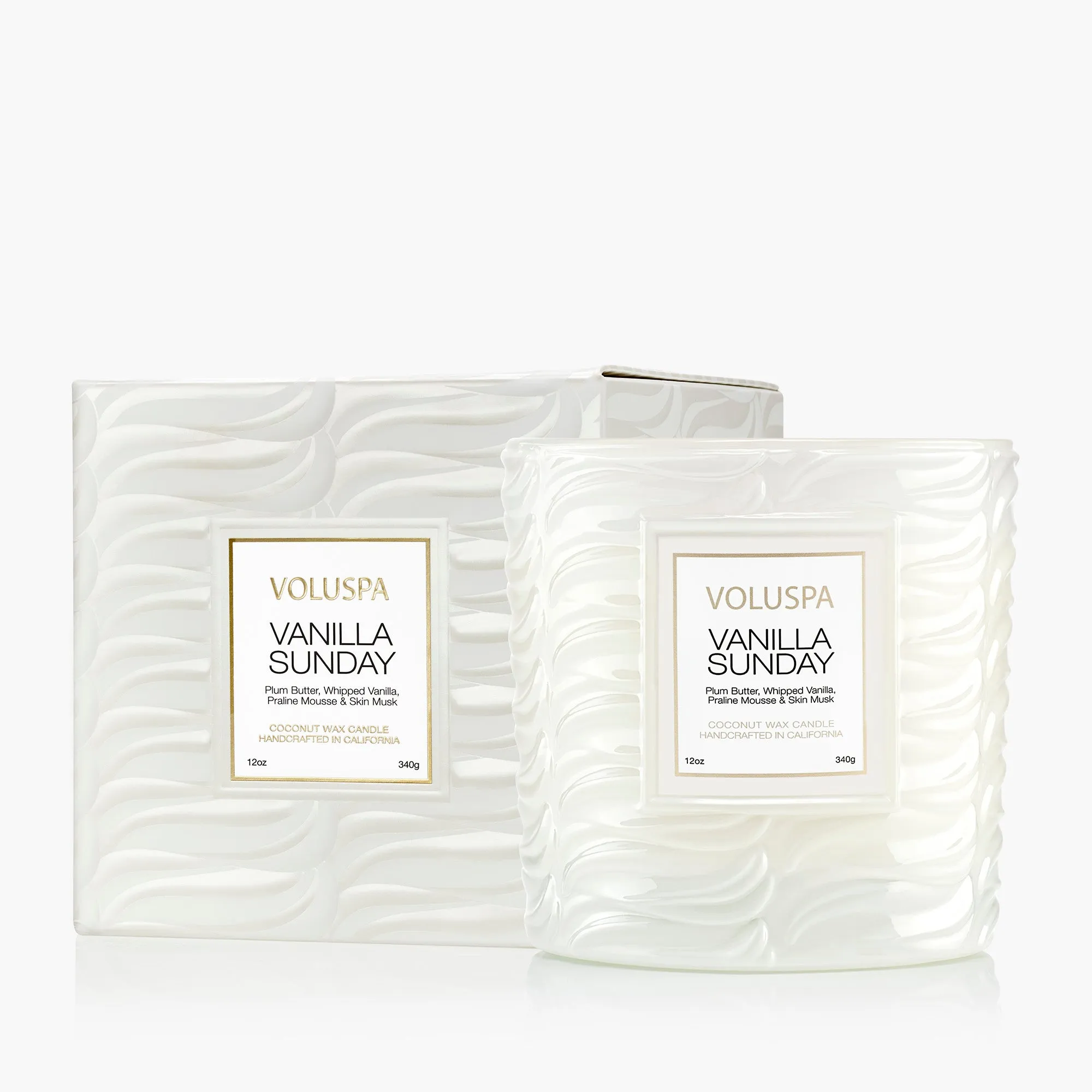 Vanilla Sunday Single Wick Candle - Coconut Wax product