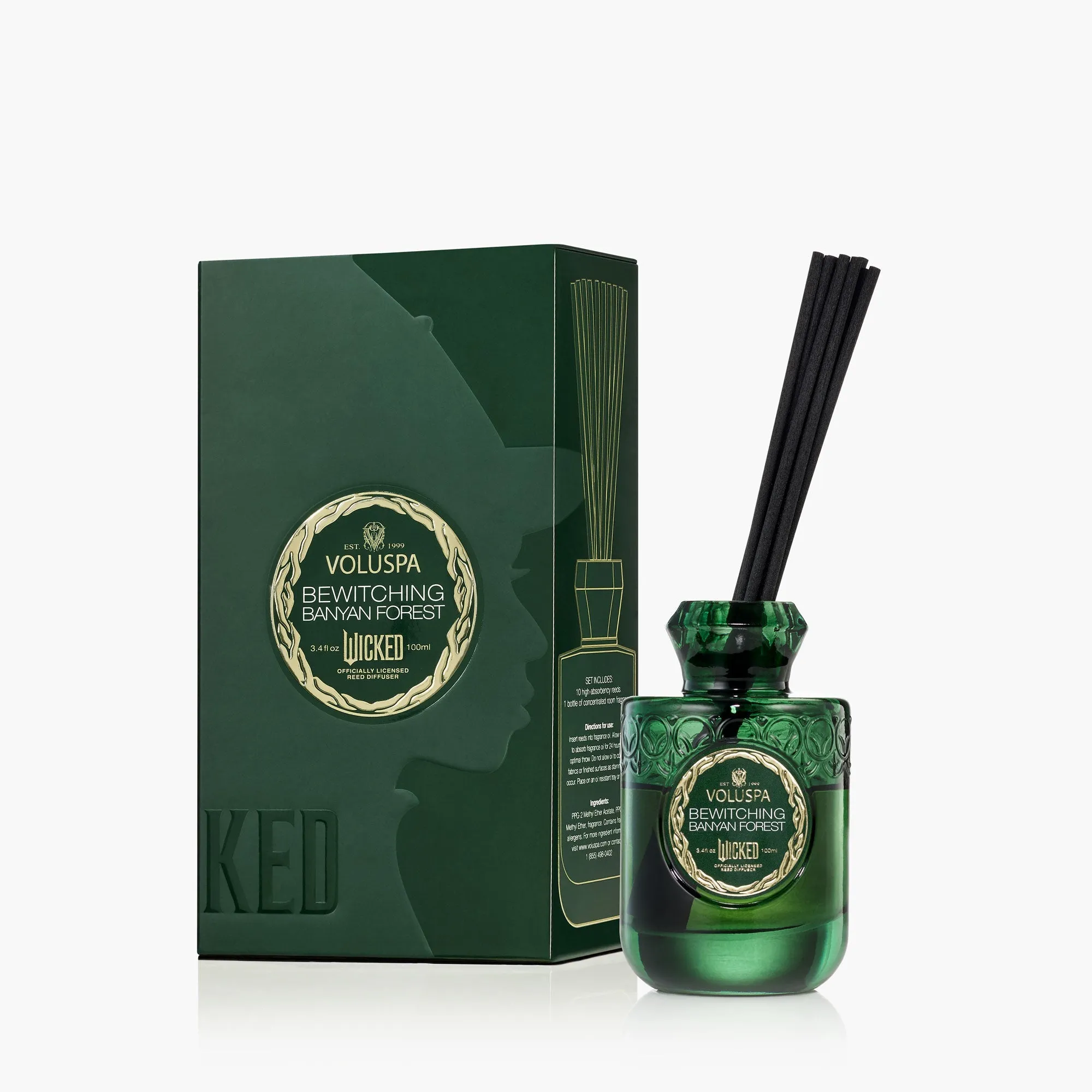 Voluspa Bewitching Banyan Forest Reed Diffuser product