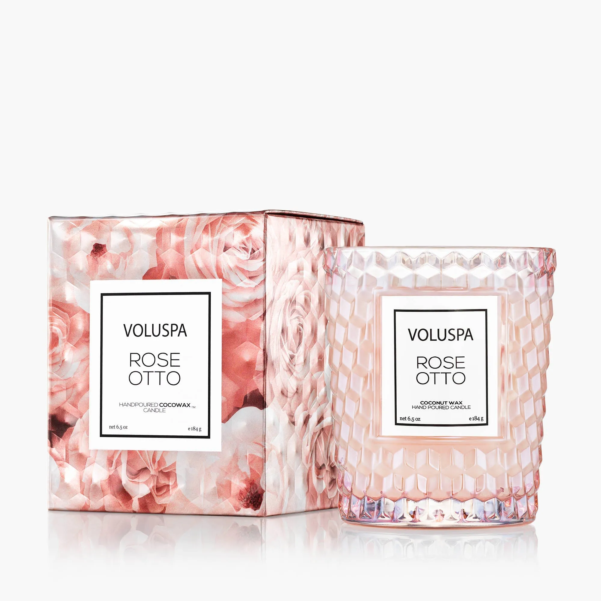 Voluspa Rose Otto Single Wick Candle - Coconut Wax product