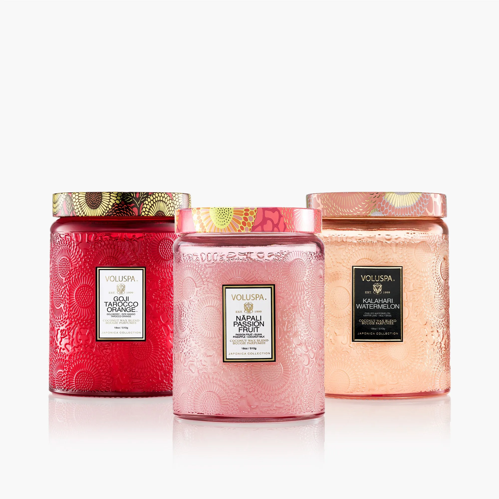 Voluspa Tropical Fruit Large Jar Candle Bundle product