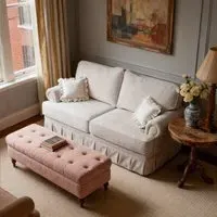 Chesterfield Sofa with Storage - Chenille