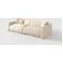 Modular Sofa with Down Filling - Beige, Linen