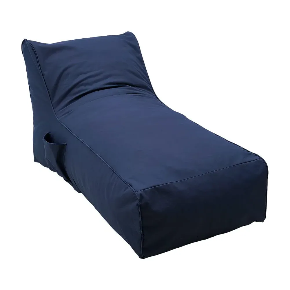 130cm Floor Lounger with Pockets - Polyester image