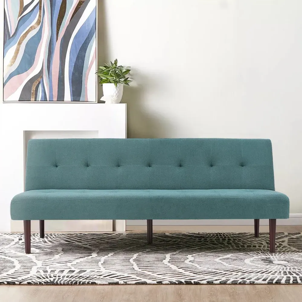 2-Seater Sofa Bed Convertible - Towelling image