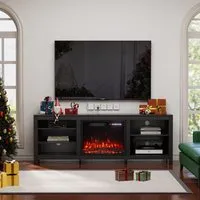 23-Inch Electric Fireplace TV Stand - MDF