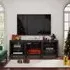 23-Inch Electric Fireplace TV Stand - MDF