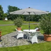 3M Garden Parasol with Crank - Polyester