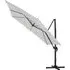 3x3m Cantilever Parasol with 360° Rotation - Polyester