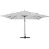 3x3M Cantilever Parasol with Base - Steel