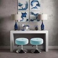 Adjustable Ottoman with Lift Function - Velvet