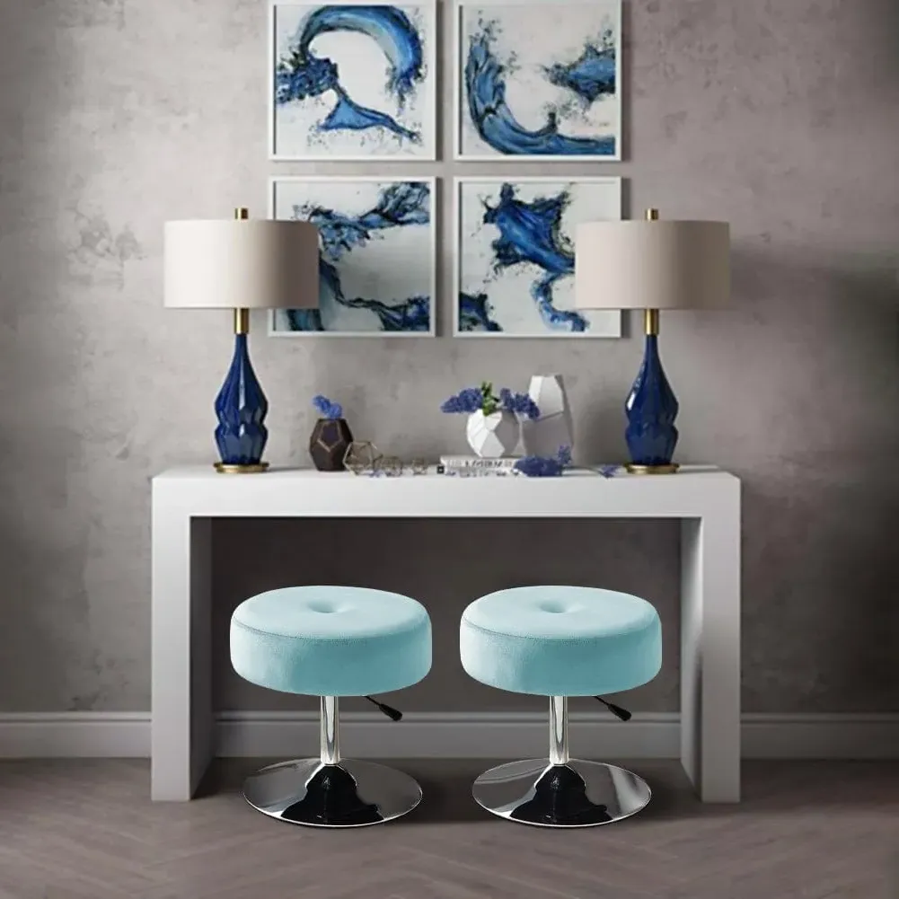 Adjustable Ottoman with Lift Function - Velvet