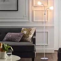 Double Head Floor Lamp - Metal