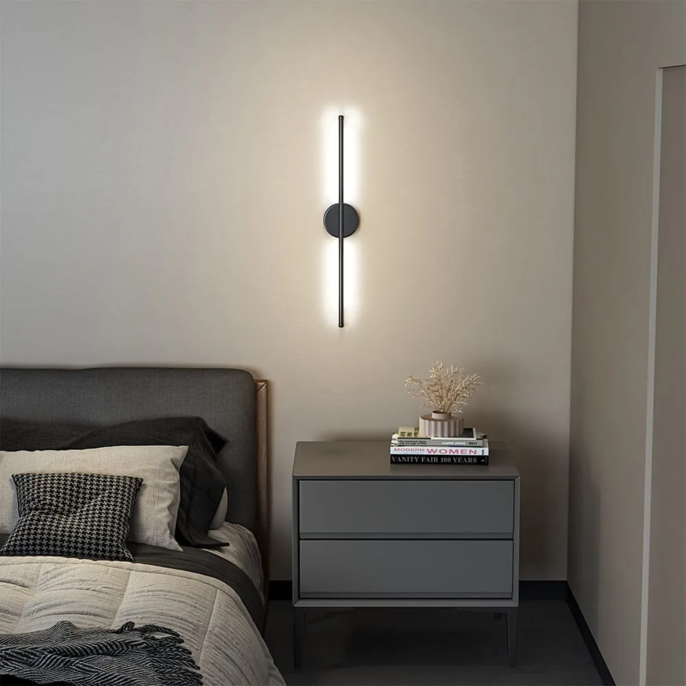 Linear LED Wall Sconce 10W - Black, Aluminum image