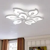 Petal LED Ceiling Light Dimmable - Chrome, Steel