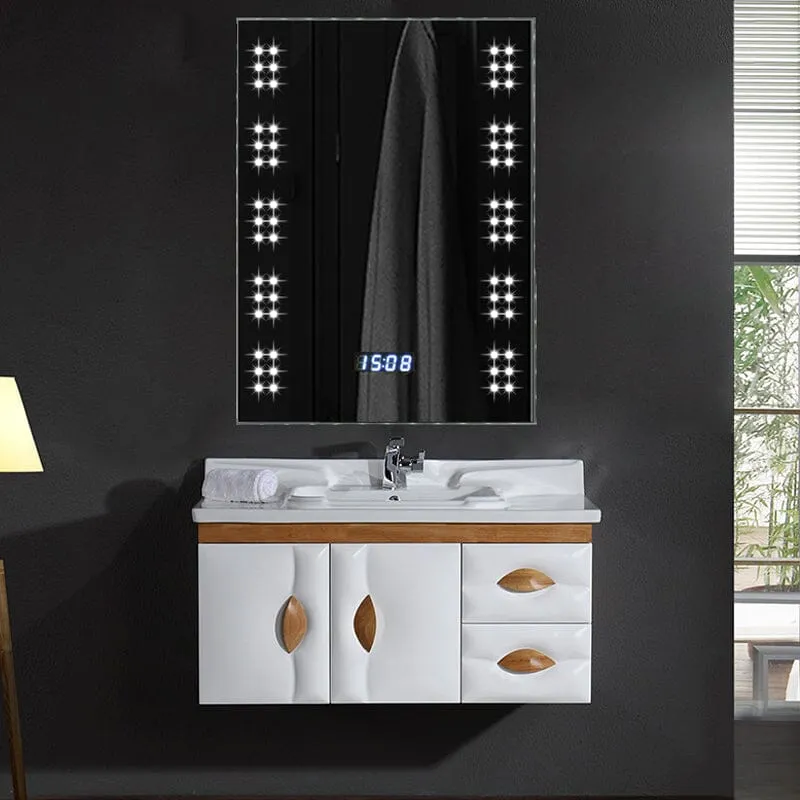 Rectangle Smart LED Bathroom Mirror - White image