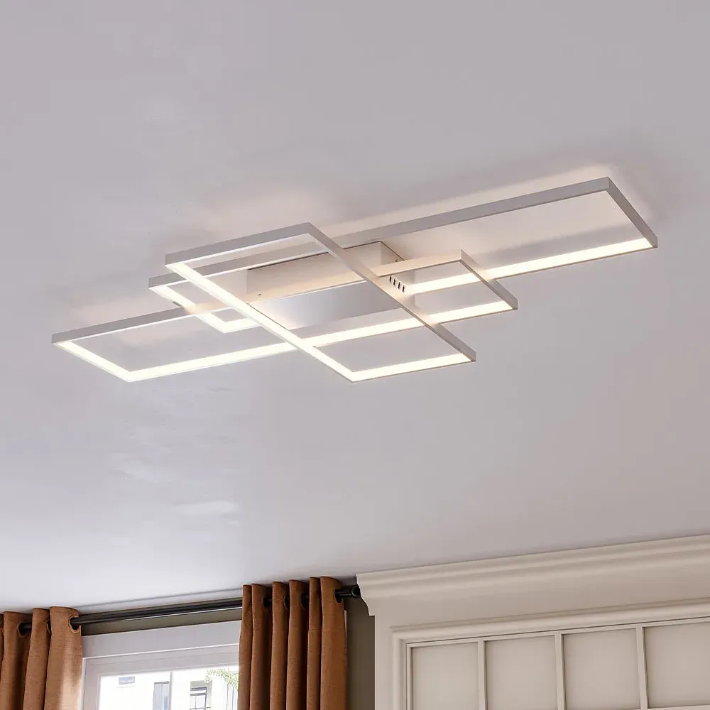 Rectangular LED Ceiling Light Non-Dimmable - White