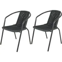 Round Dining Table with Umbrella Hole - Glass