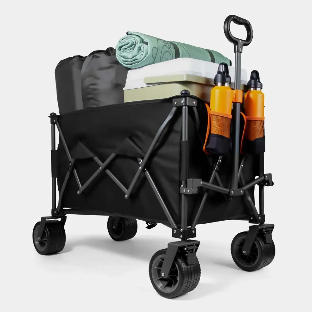 200L Folding Garden Trolley with Adjustable Handle product