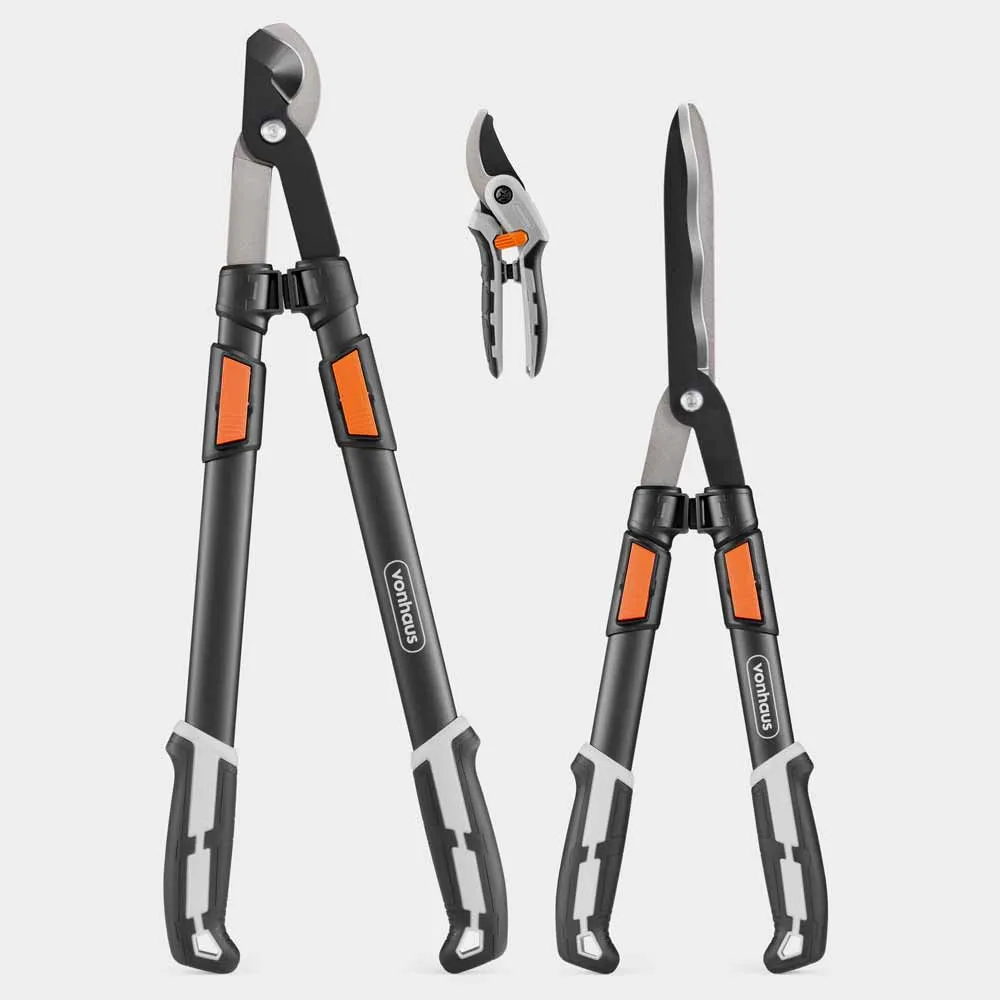 3-Piece Pruning Set - Stainless Steel product