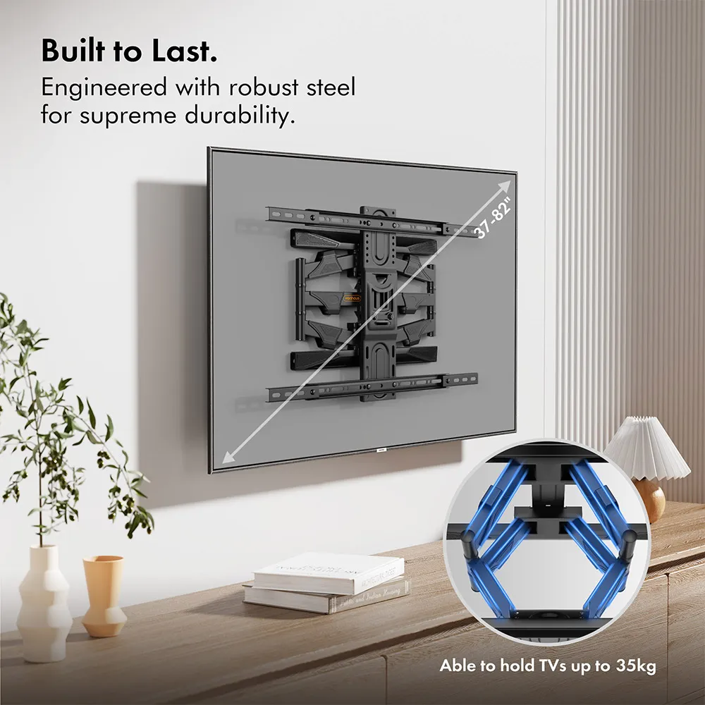 37-82 Inch Cantilever TV Bracket - Stainless Steel alternate view