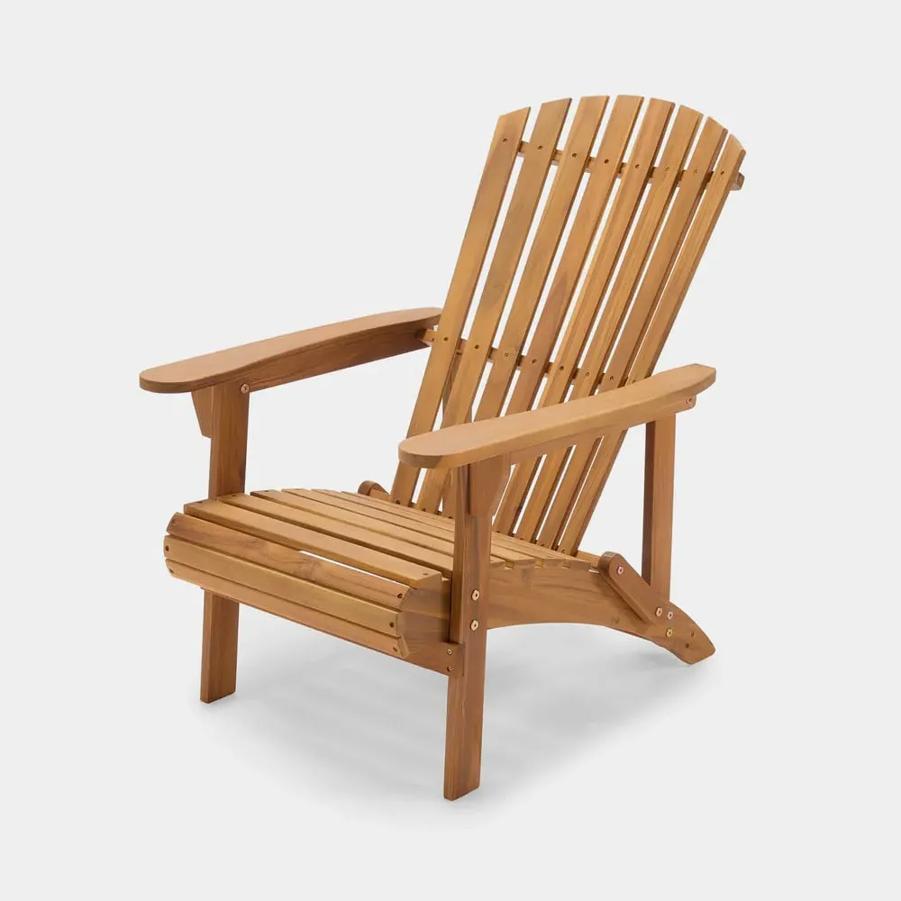 Adirondack Outdoor Armchair - Acacia Wood product