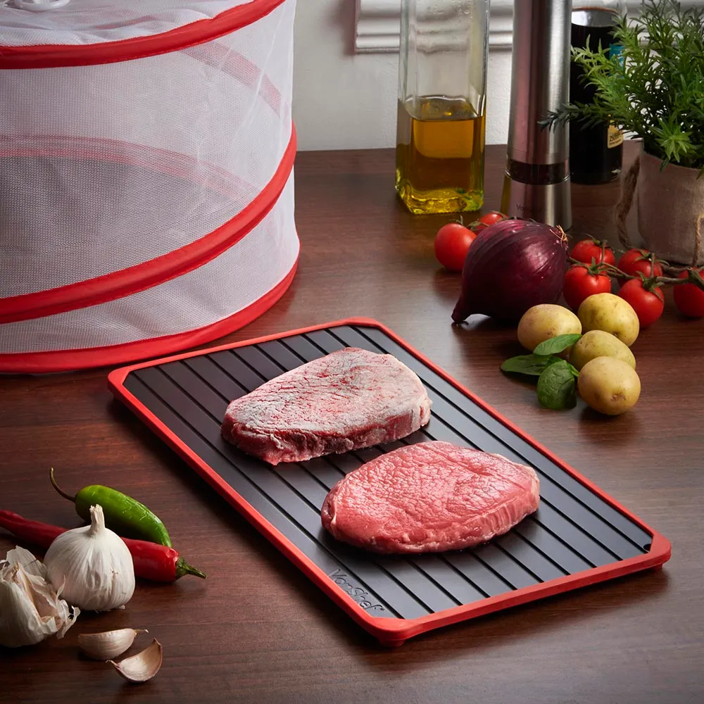 Defrost Tray with Silicone Border product