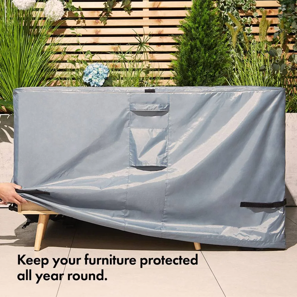 Garden Furniture Cover - Grey, Oxford Fabric alternate view