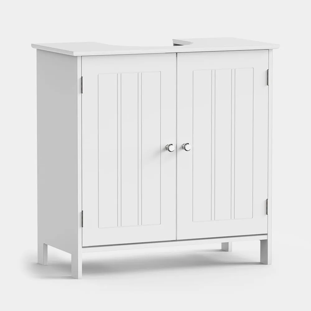 Holbrook Under Sink Bathroom Storage Cabinet - White, MDF product