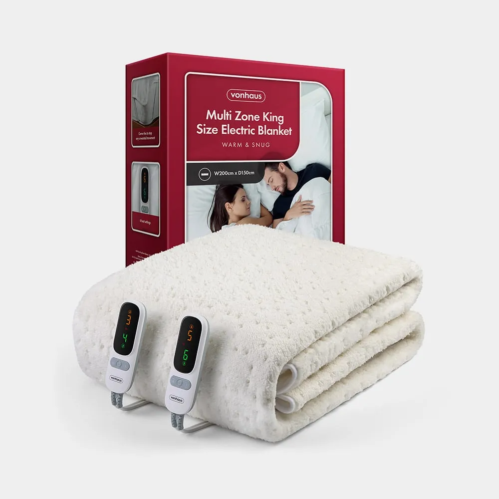 King Size Electric Blanket Dual Control - Multi Zone product