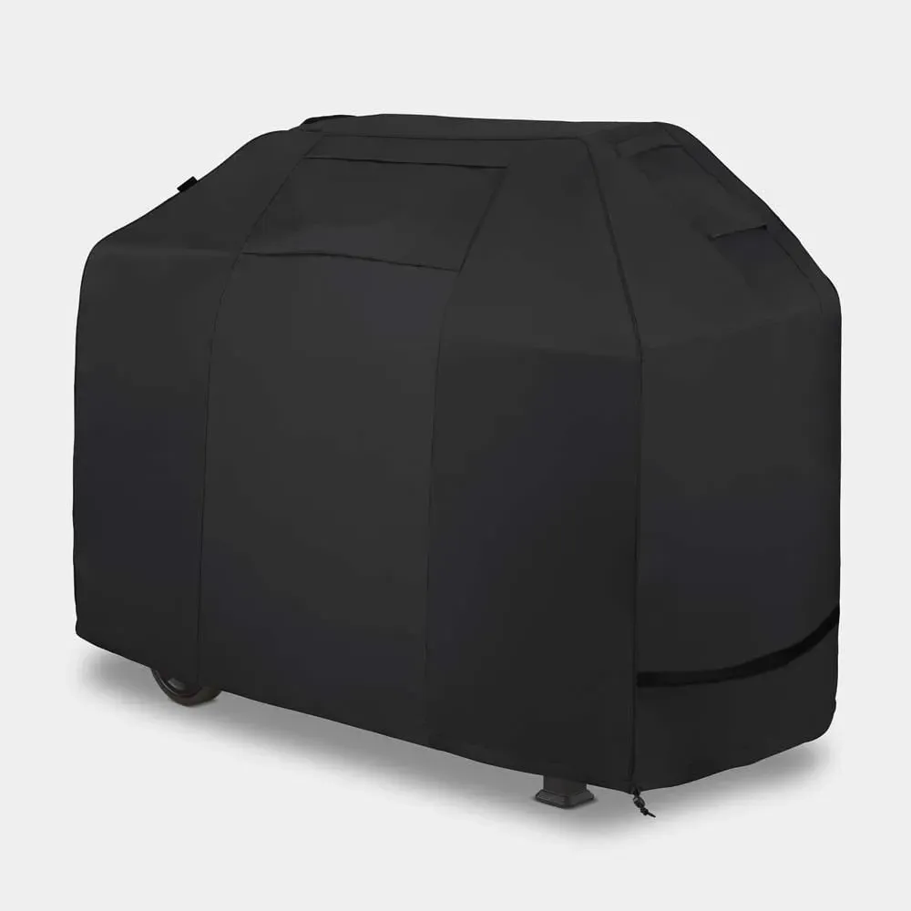 Medium BBQ Grill Cover - Black, Oxford Fabric product