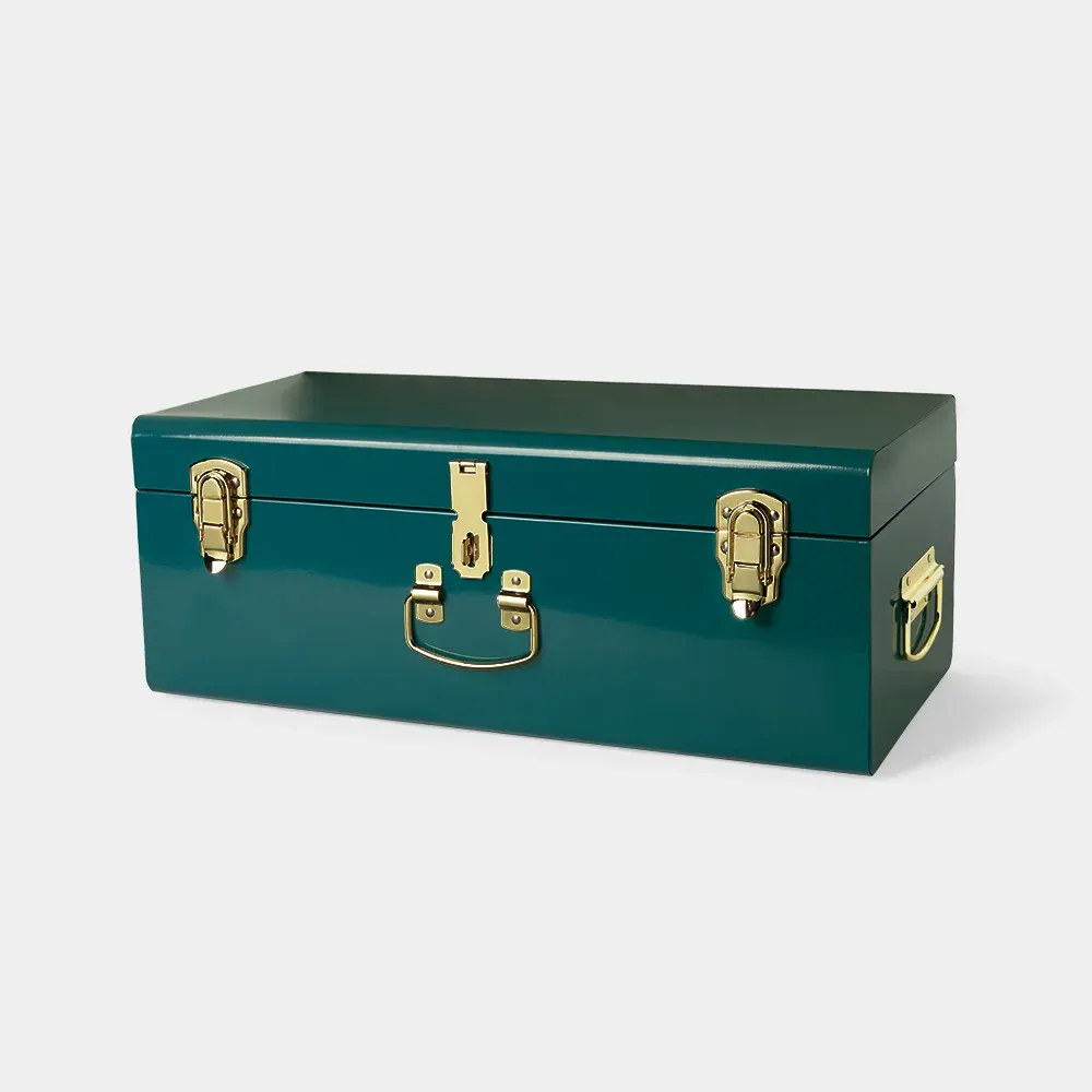 Metal Storage Trunk - Teal, Steel product