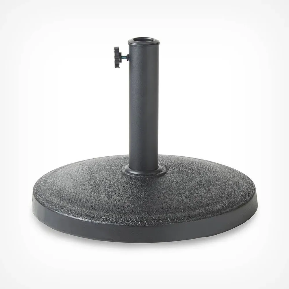 Parasol Base - Black, Poly Resin product