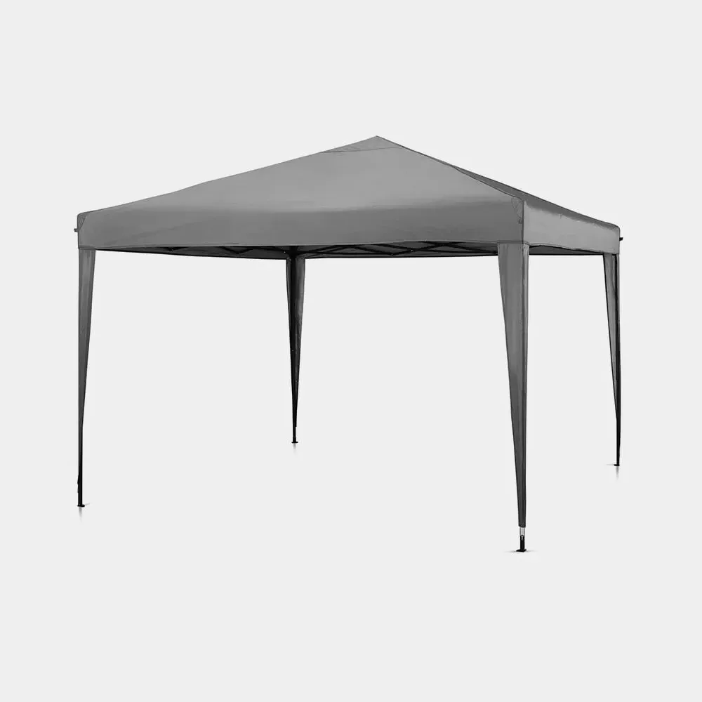 Pop-Up Gazebo 3m x 3m - Grey, Steel product