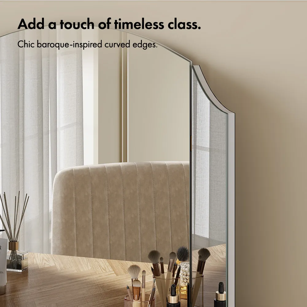 Trifold Dressing Table Mirror - Venetian Style alternate view
