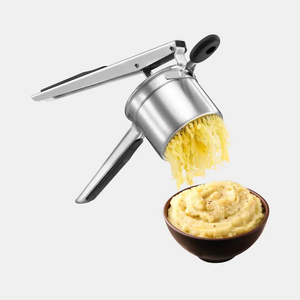 VonShef Steel Potato Ricer with Silicone Handle - Stainless Steel product