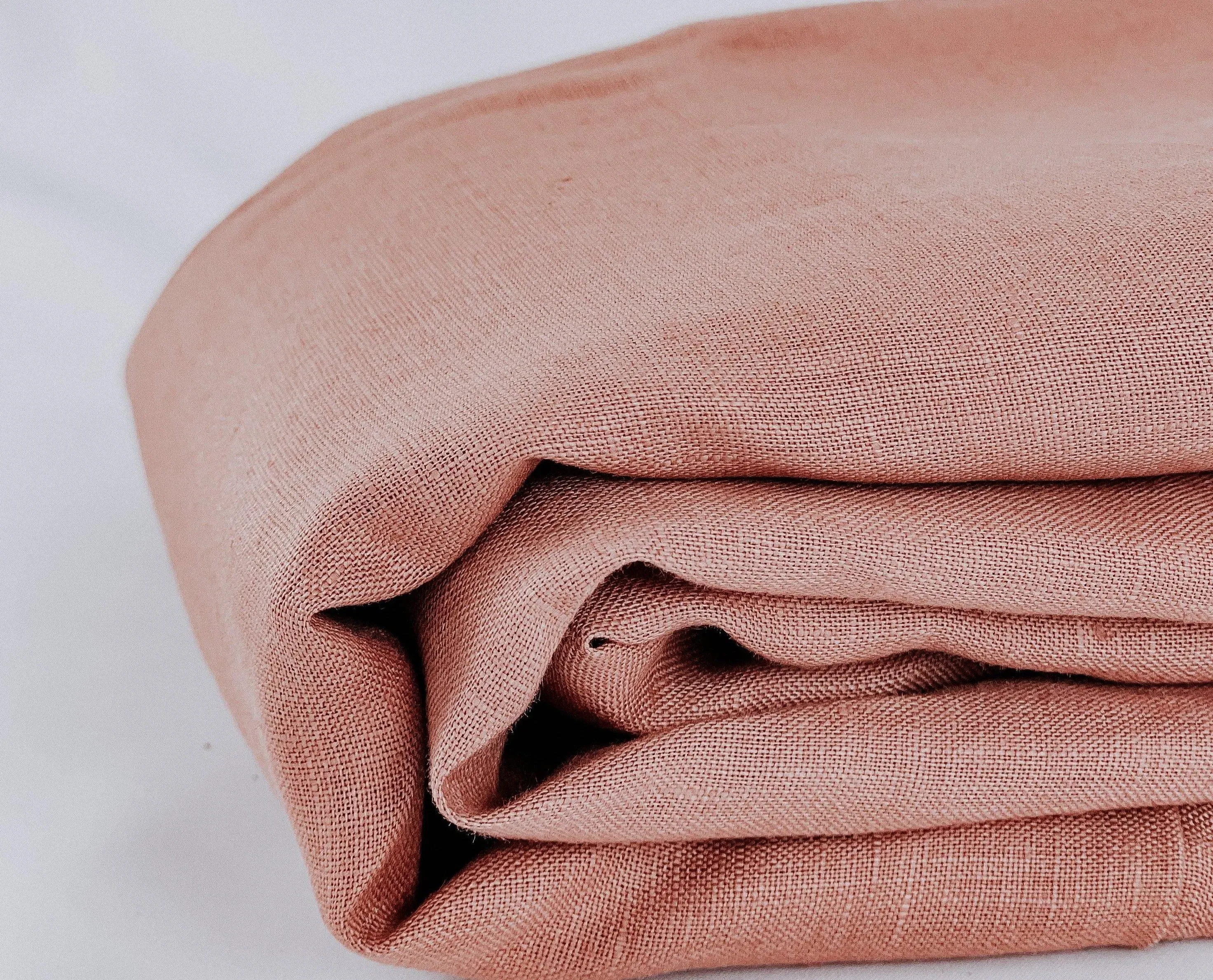 Rectangular Tablecloth - Natural, Unwashed Linen