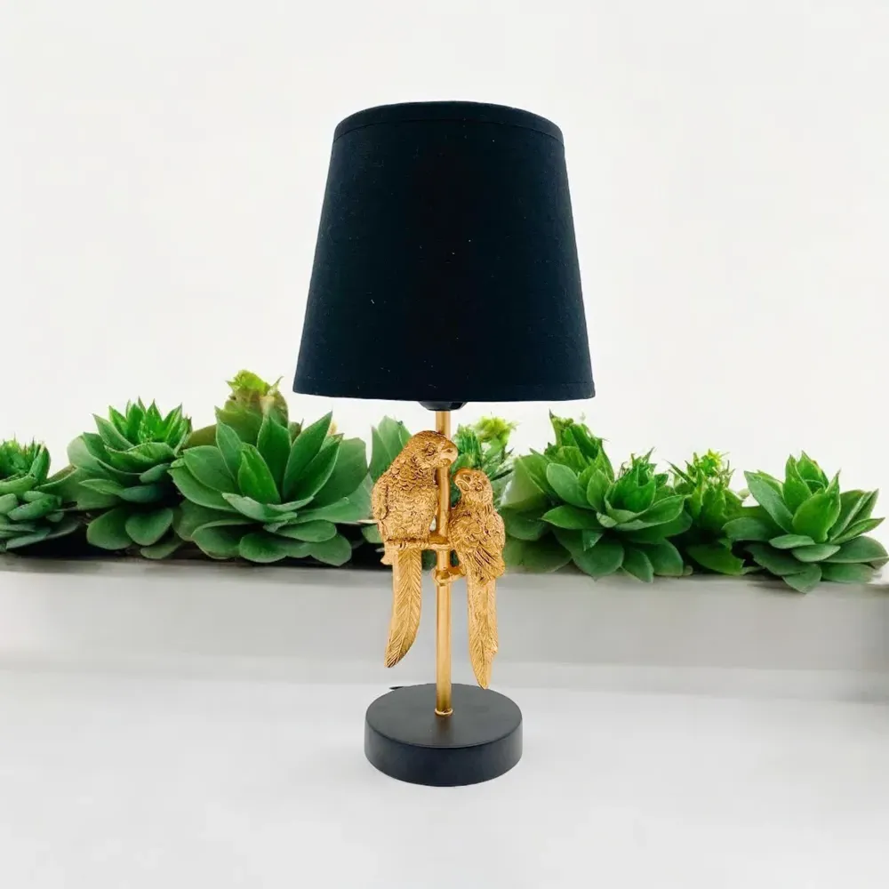 17.7cm Table Lamp - Black
