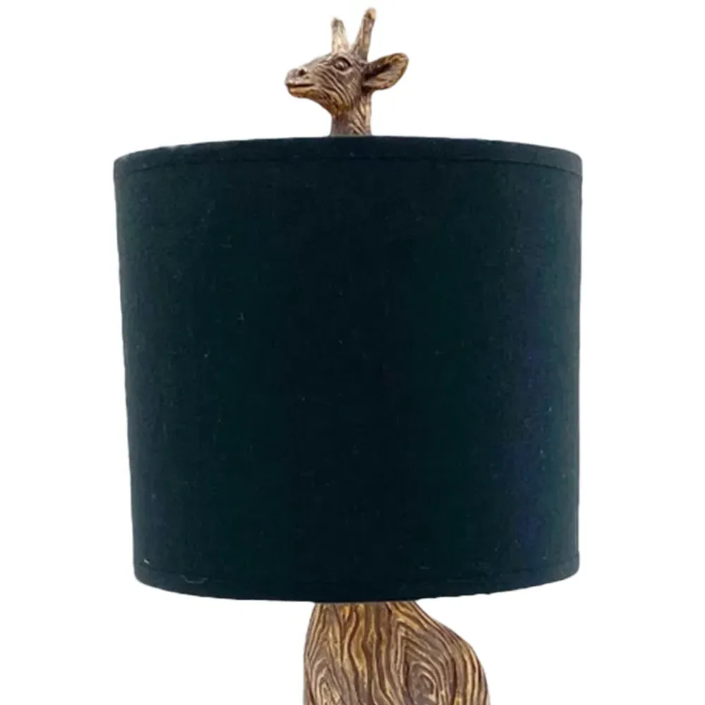 20.3cm Table Lamp - Black
