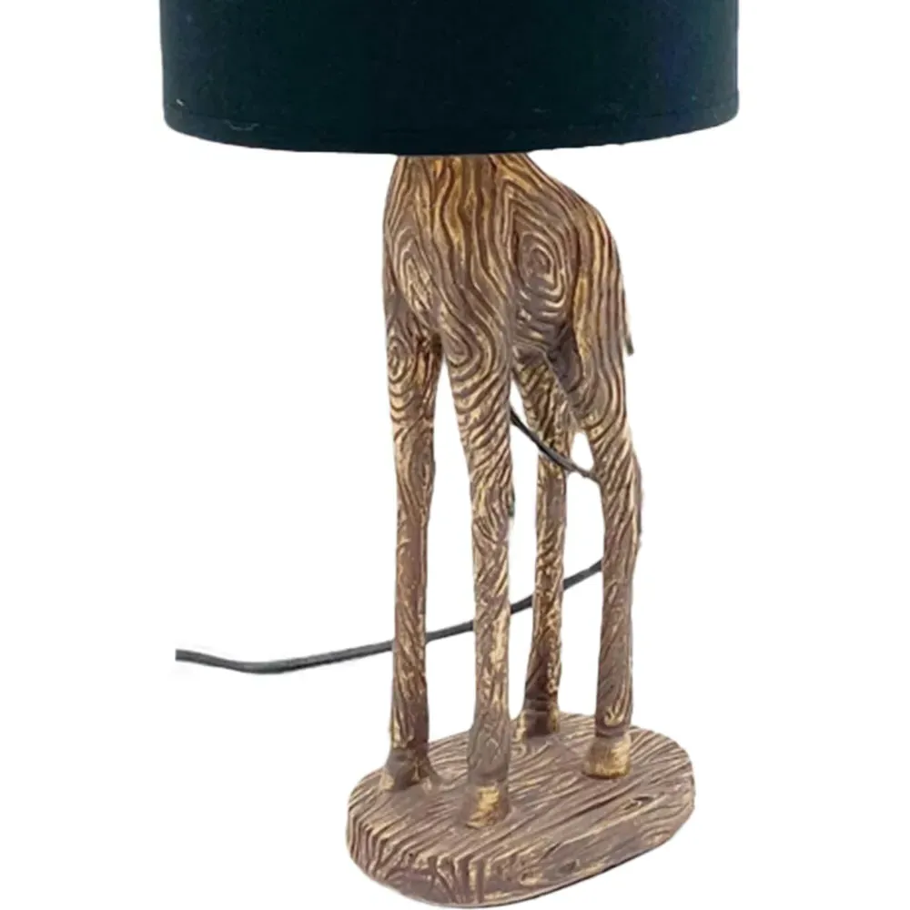20.3cm Table Lamp - Black