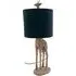 20.3cm Table Lamp - Black