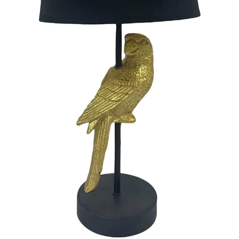 22.8cm Table Lamp - Black