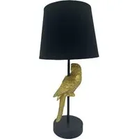 22.8cm Table Lamp - Black