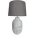 38cm Ceramic Table Lamp with Shade - Multi