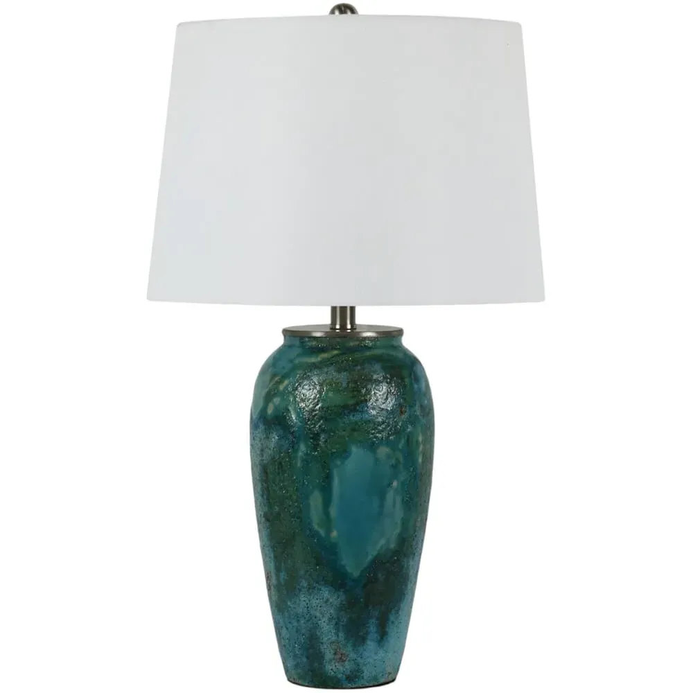Ceramic Table Lamp - Multi
